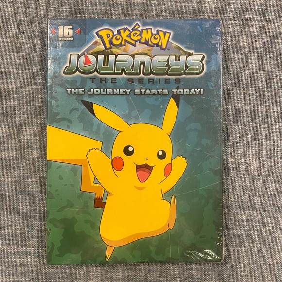 Viz Media Other - Pokemon Journeys The Series The Journey Starts Today DVD 16 Episodes Sealed NEW